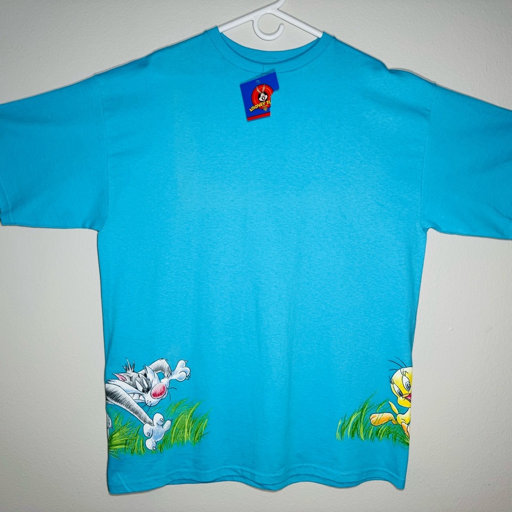 Vintage 1998 NWT Looney Tunes Tweety Bird Sylvester Jerry Leigh T-Shirt Size XL